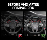 Suede Carbon Fiber Cover for Dodge Ram Car Interior Accessory Hocasen