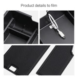 for Chevrolet Traverse 2018 Center Console Armrest Storage Box Car Tray Organizer Tidying Accessories Armrest Box Storage OEM
