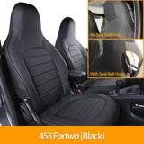 Leather Car Seat Covers for Smart Fortwo 453 Models