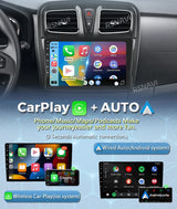 2K QLED Android Head Unit for Renault Sandero Logan 2 2014–2019 Android Head Unit RSNAVI