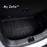 Car rear trunk mat For Leapmotor T03 2024 2025 Car TPE Styling Cargo Mat Boot Liner Anti-slip Carpet Protector Accessories Ca