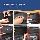Dodge Nitro Trunk Side Storage Bag 2007-2012 Car Interior Accessory HEBE