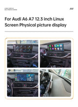12.3 Inch Wireless CarPlay Display for Audi A6 A7 2011–2018