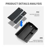 LHD for Hyundai Sonata 2024 N-line Armrest Storage Box Anti Dirt Pad Wireless Accessories Tidying Fit Left Hand Drive Armrest