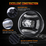 4.5" LED Fog Light for Harley Motorcycles LED Fog Light ANGLELITE