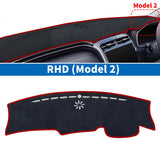 Synthetic Fiber Dashboard Mat for Hyundai Tucson NX4 2021–2025