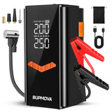 1000A/1500A PEAK Car Jump Starter & Air Compressor, 150PSI Tire Inflator for Gas/Diesel, 3-Mode LED, Portable Power Station A