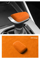 Made of Alcantara For Geely Starray L Car Gear Shift Knob Cover