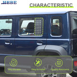 Aluminum Rear Window Trim Cover for Suzuki Jimny 2019 Car Interior Accessory HEBE
