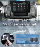 Android 15 Multimedia GPS Player for Renault Trafic 2