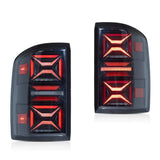 Silverado Sierra LED III Tail Lights Red Turn 07-13