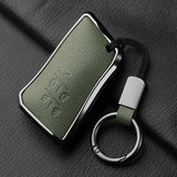 5 Button Metal and Leather Car Key Case Cover For Lexus LM350h LM500H