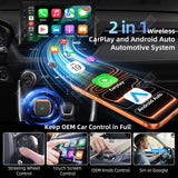 Orange CarPlay Dongle Wireless Adapter for Universal OEM Radios CarPlay Adapter AKAMATE