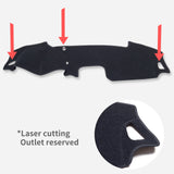 Dashboard Sunshade Protector Mat for Mazda MX-5 Miata 2015–2022 Dashboard Mat CATUSIKI