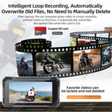6 Inch CarPlay GPS Navigator with DVR for Motorcycles