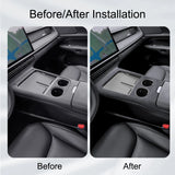 Suede Center Console Gear Shift Panel Protector Car Interior Accessory OEM