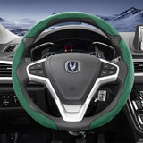 Sports Suede Steering Wheel Cover for Changan Models