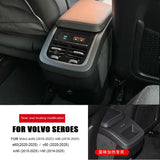 Rear Console Decor Trim for Volvo XC60 XC90 S60 Car Interior Accessory LINGLUYANG