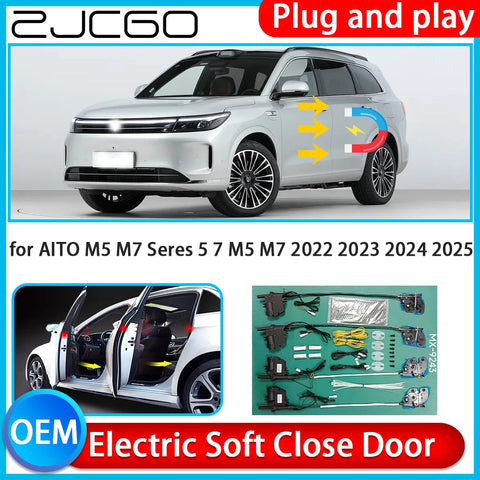 Electric Soft Close Door Kit for AITO and Seres Series Car Interior Accessory ZJCGO