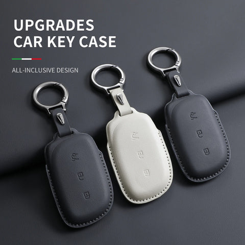 Leather Car Key Case Cover for Lynk & Co Z20 Z10 Car Interior Accessory OEM