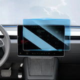 Tempered Glass Film Protector For New Tesla Model 3 Y Launch 2025 Highland 2024 Rear Row Center Control Touch Screen Protecti