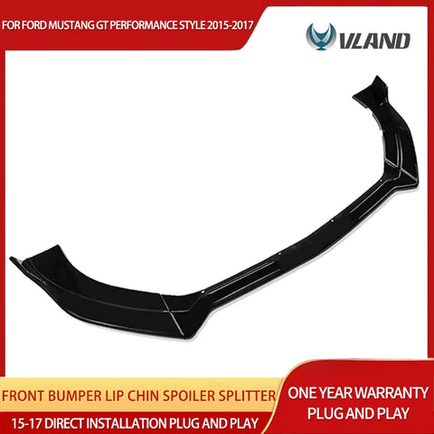 Front Bumper Lip for Ford Mustang 2015-2017 Car Interior Accessory OEM