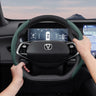 Breathable Leather Steering Wheel Cover for Changan Cars