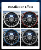 Quick-Release Carbon Fiber Steering Cover for Mercedes