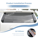 Tailgate Decoration Panel ABS for Toyota 4Runner 2010-2023 Car Interior Accessory HEBE