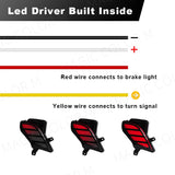 LED Rear Bumper Light Turn Signal for Toyota Highlander 2020 2021 LED Ambient Light MAGIC COLORM