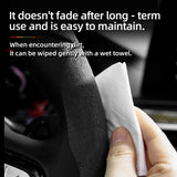 Audi Anti-Slip Suede Steering Wheel Cover Set Car Interior Accessory Hocasen