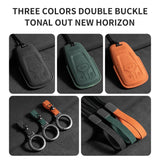 Suede Car Key Case Cover for Audi A6 A4 A7 Q5 A5 A4 B9 Q5 Q7 TT TTS 8S 2016 2017 Car Interior Accessory OEM