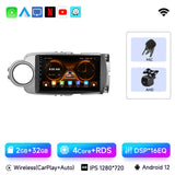 Android 12 Multimedia Player with CarPlay for Toyota Yaris