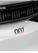 For ZEEKR 001/X/007/7X Zeekr001 Car Badge Modification Blackened Tail Logo Sporty Modified Letters