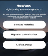 Matte Carbon Fiber Cover for Seat Ibiza Arona Leon Car Interior Accessory Hocasen