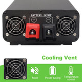 Pure Sine Wave Inverter 4000W 5000W 7000W Power DC 12V To AC 110V 220V Voltage 50HZ Converter Solar Car Inverters Inverter EA