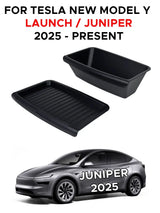 For Tesla New Model Y 2025 Launch Juniper Under Seat Storage Box Drawder With Lids ABS Interior Accessories Interior Accessor
