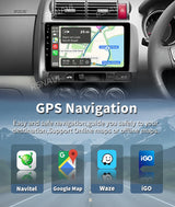 2K QLED Android Head Unit for Honda Jazz Fit 2001–2009