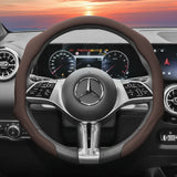 Mercedes Perforated Leather Steering Wheel Cover