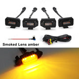4PCS Amber Grille Lights for Toyota Tacoma 2020-2022