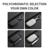 Leather Car Key Case Cover for Lynk & Co Z20 Z10 Car Interior Accessory OEM
