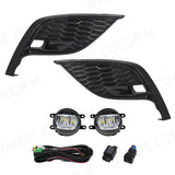 3-Color LED Fog Light DRL Cover for Toyota Camry 2021-2023