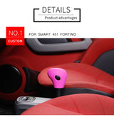 Gear Shift Knob Cover Anti-Slip for Smart Fortwo Car Interior Accessory GMUNI