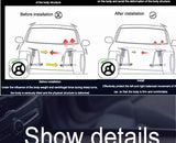 Aluminum Alloy Decorative Strut Bar for Volvo XC60 XC90 Car Interior Accessory LINGLUYANG