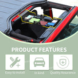 Iron Roof Storage Rack for Jeep Wrangler JK 2007-2017 Car Interior Accessory HEBE