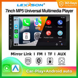7 Inch 2DIN Touch Screen Multimedia Player for Universal Fit Android Head Unit LEXXSON Default Title
