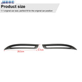 Fog Light Decoration Covers for Chrysler 300 2015+ Car Interior Accessory HEBE