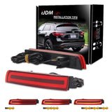 LED Rear Reflector Lights for Nissan Infiniti Models Car Interior Accessory iJDM