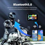 5 inch Waterproof Wireless CarPlay GPS for Moto
