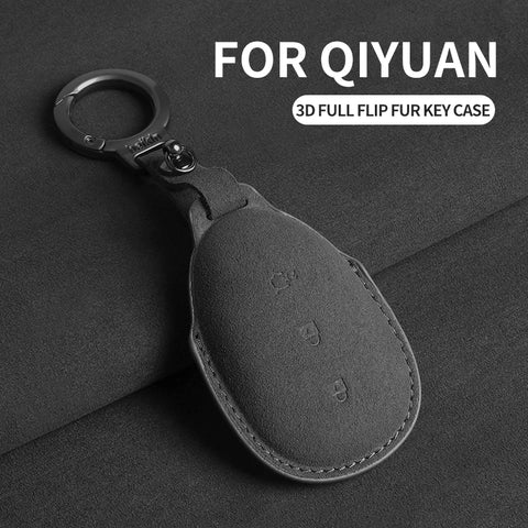 For Suede Car Key Cover Protection Accessories Car Interior Accessory OEM
